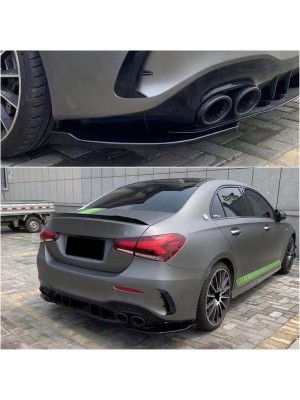 Splitter spoiler do zadního nárazníku Mercedes Benz V177 (A35 & A45 AMG)